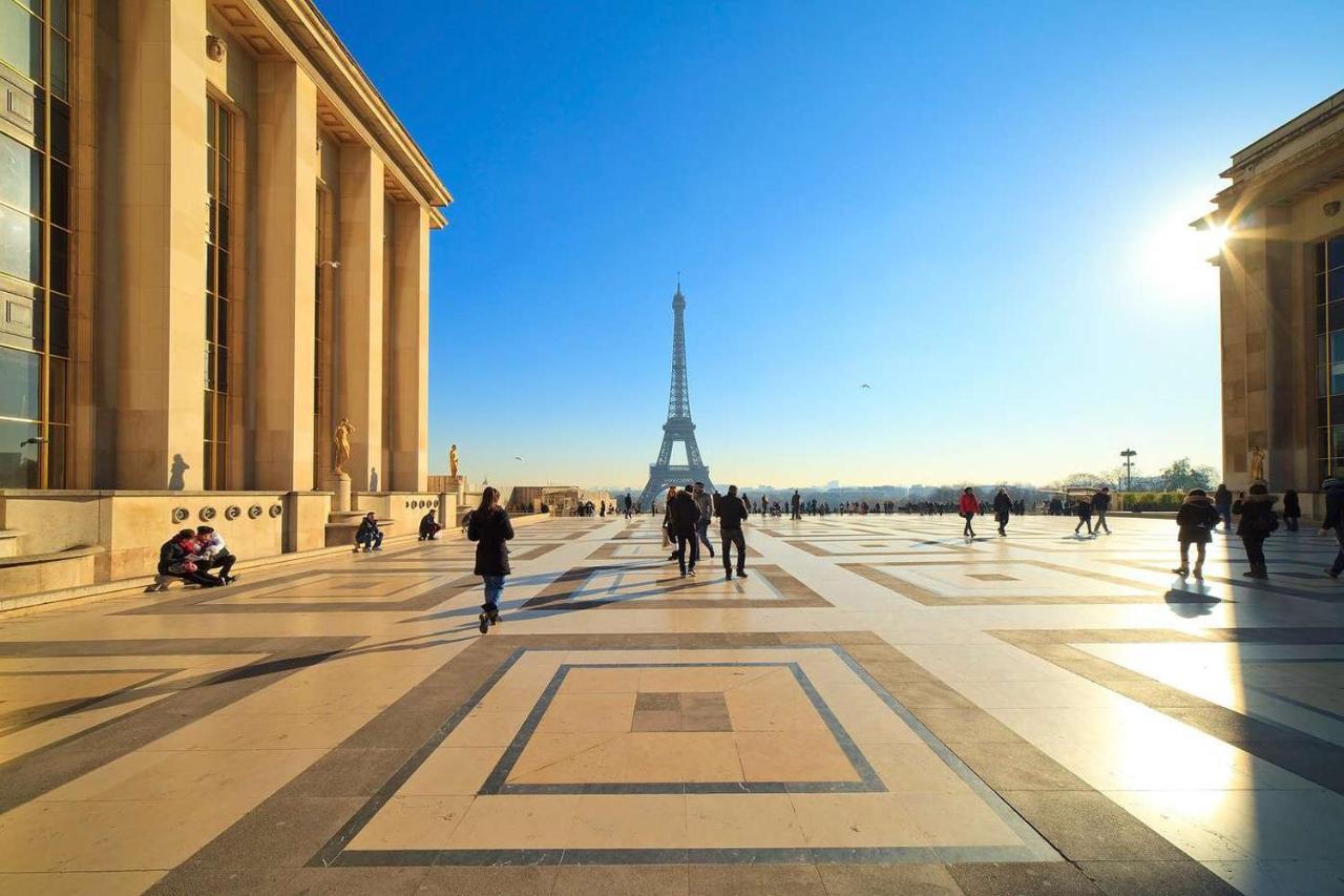 Trocadero- 2 Pieces Lumineux Lägenhet Paris Exteriör bild