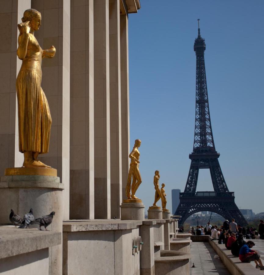 Trocadero- 2 Pieces Lumineux Lägenhet Paris Exteriör bild
